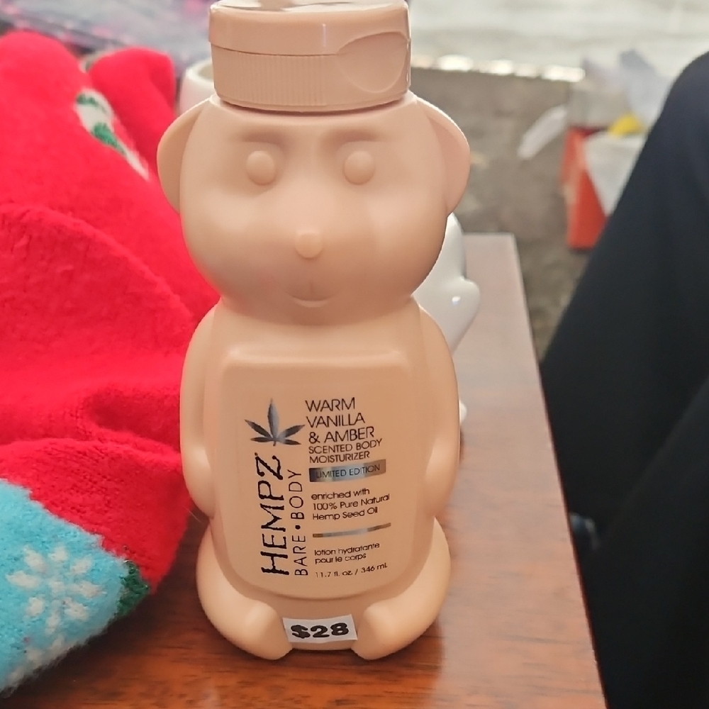 Hempz Warm Vanilla & Amber Bear Body Moisturizer